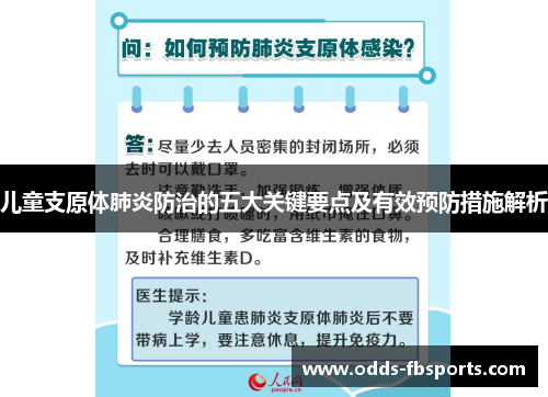 儿童支原体肺炎防治的五大关键要点及有效预防措施解析